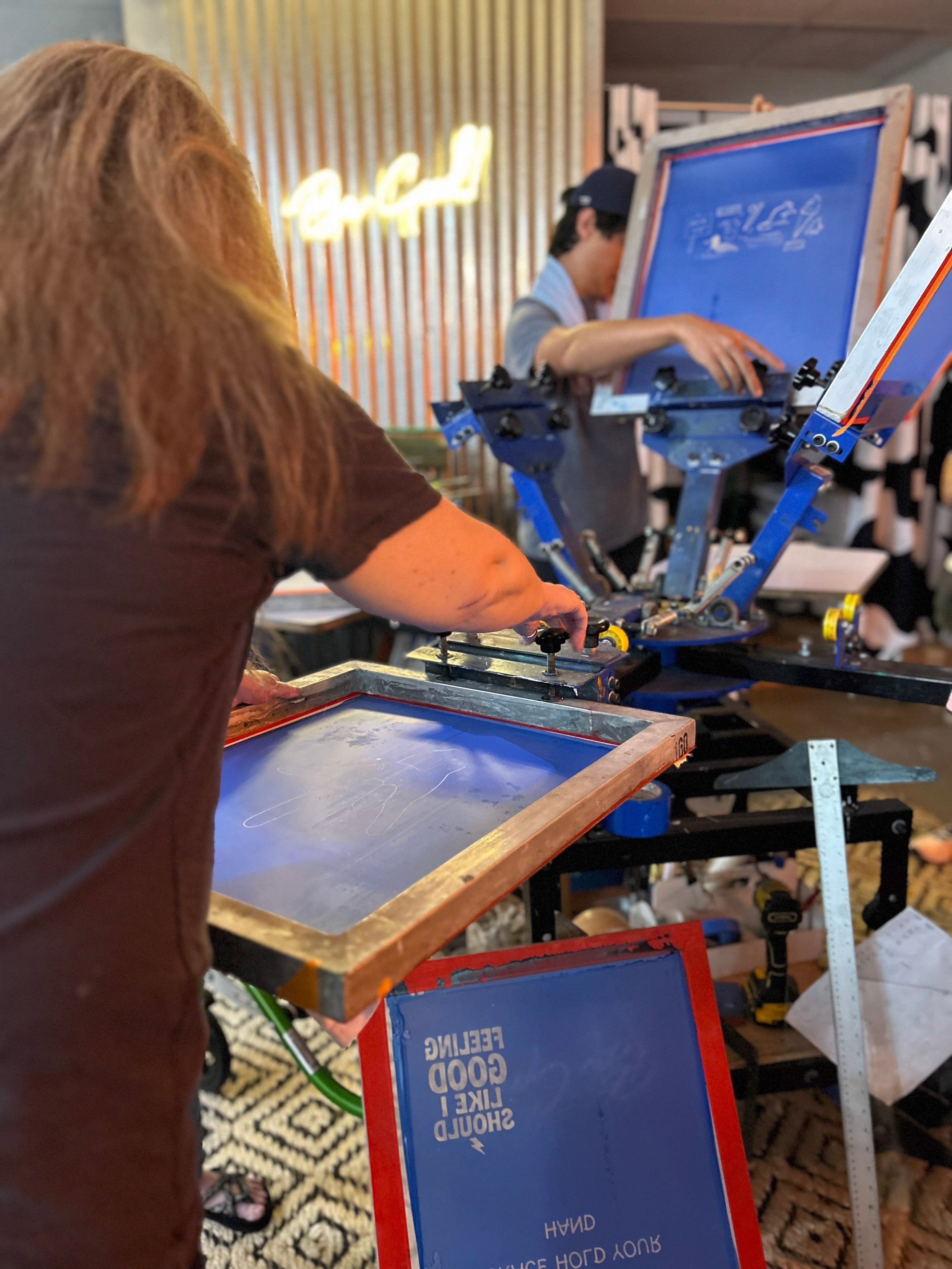 Beginners Screen Printing Workshop – 04/16/2026