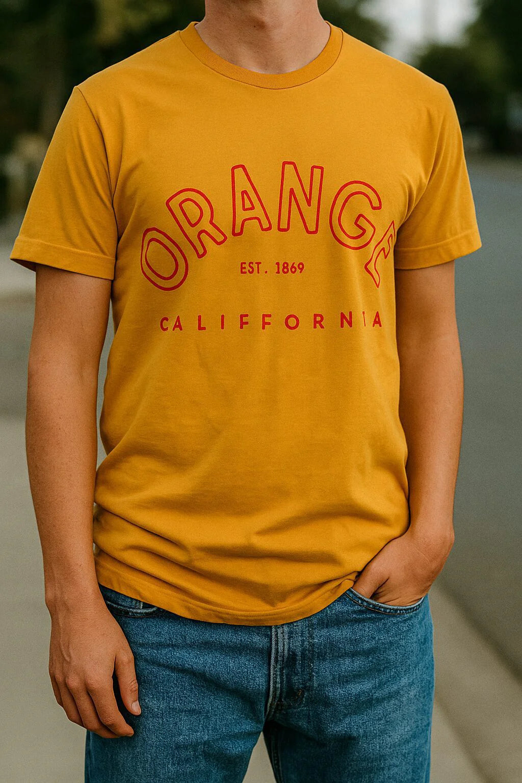 Orange California – T-shirt