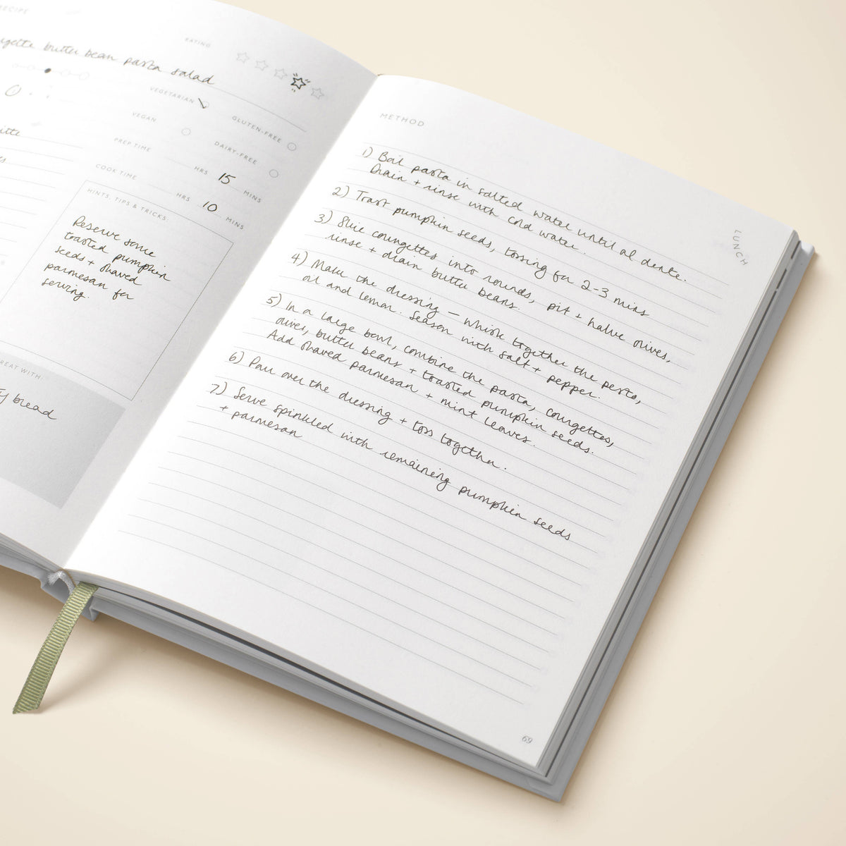 Back to Nature Recipe Journal