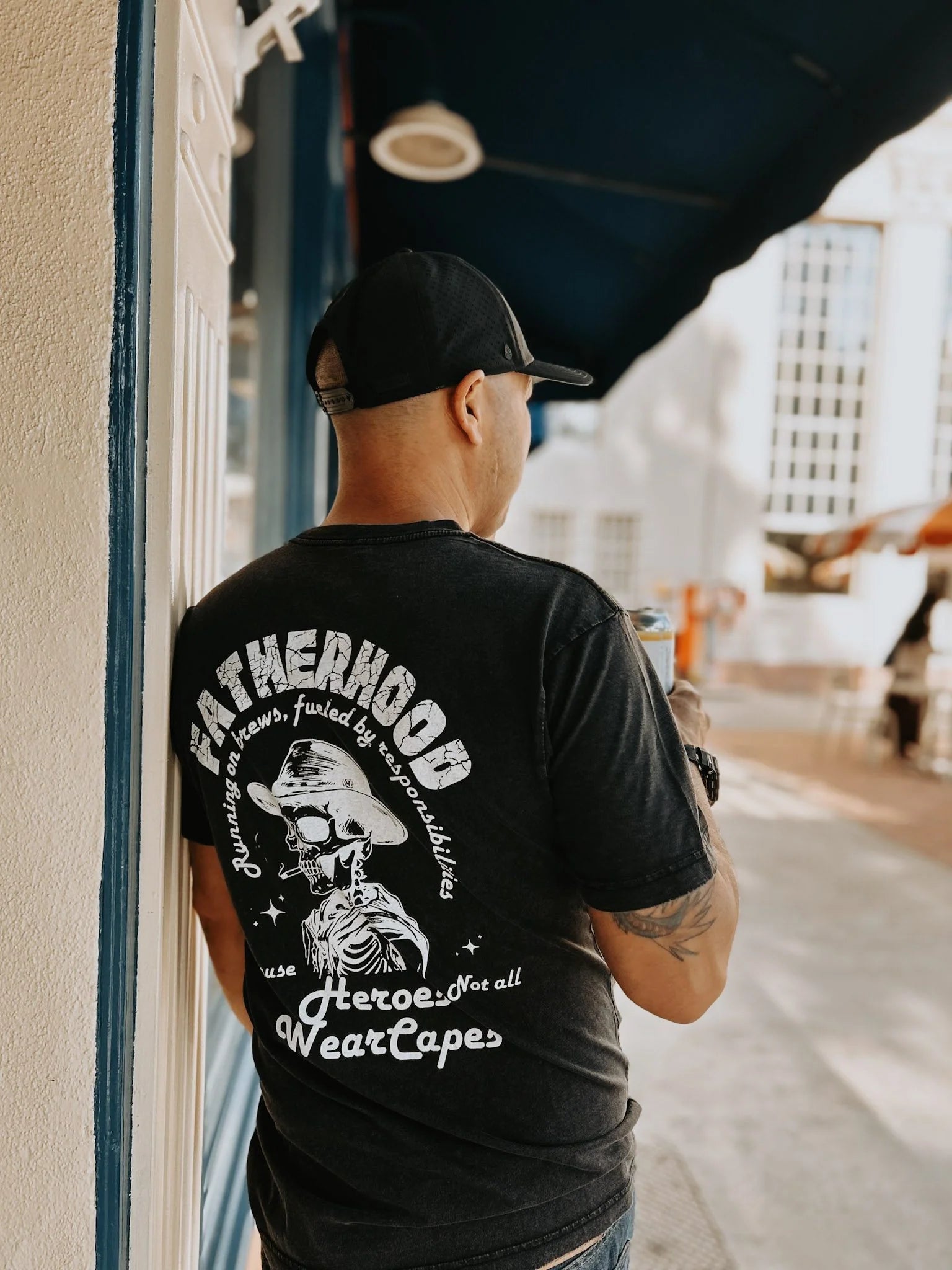 FATHERHOOD! – Black T-shirt