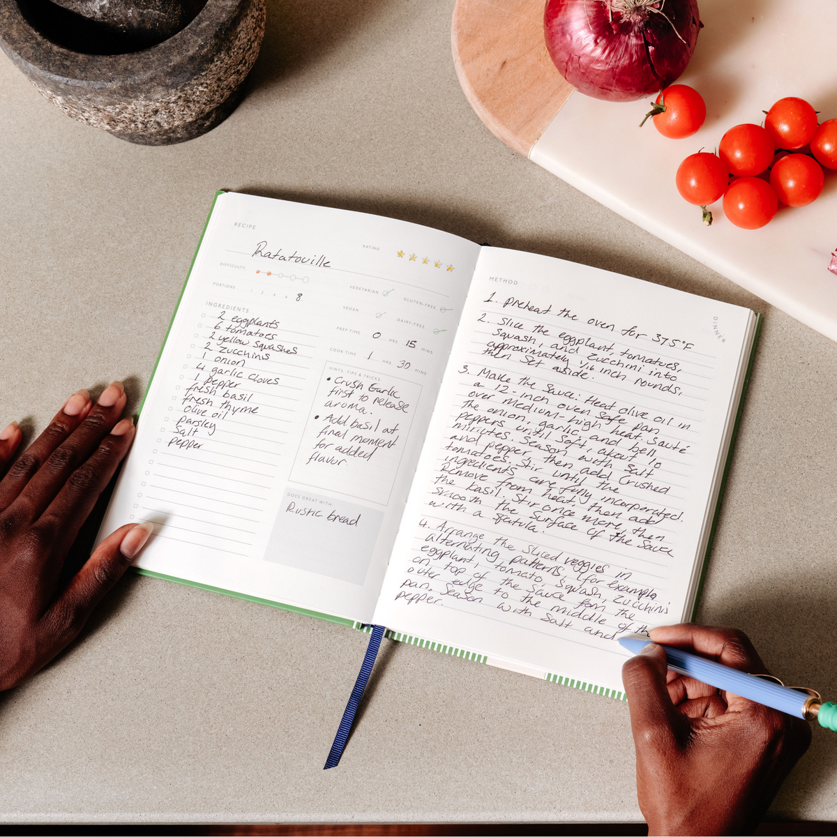 Back to Nature Recipe Journal