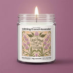 "Grow Through" Calming French Lavender | Soy Candle