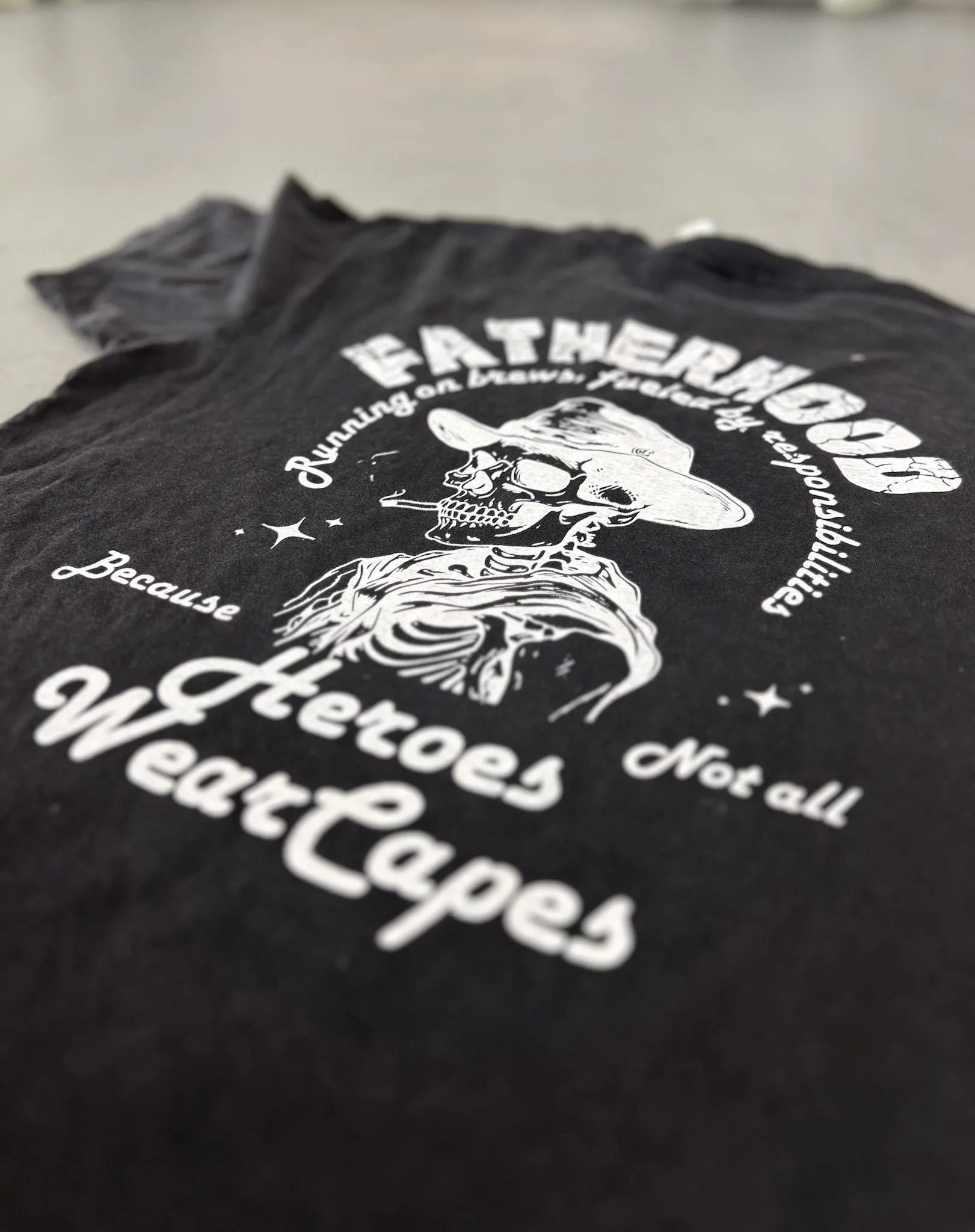 FATHERHOOD! – Black T-shirt
