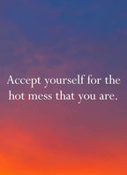 Disappointing Affirmations: 30 Postcards