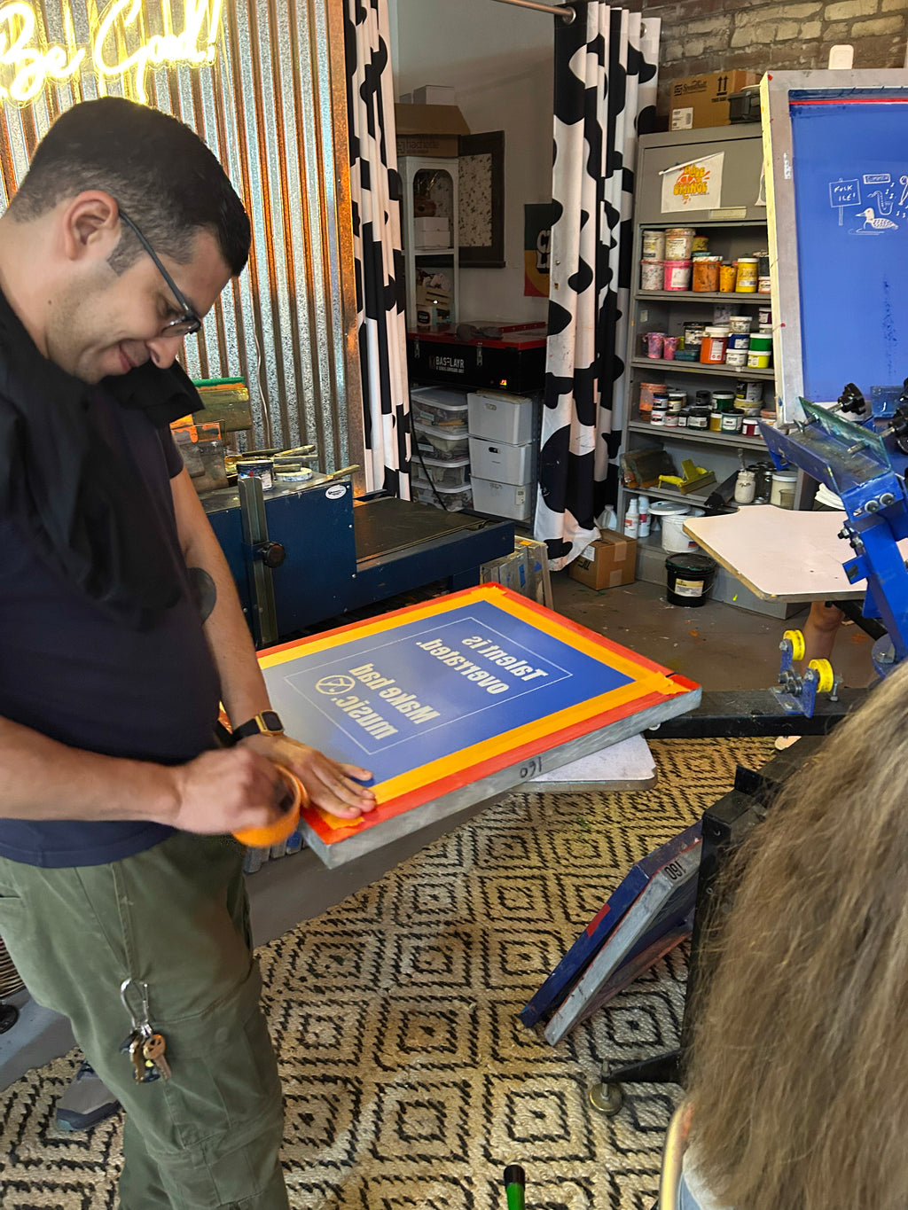 Screen Printing Workshop SATURDAY June 13th @ 4:00 PM