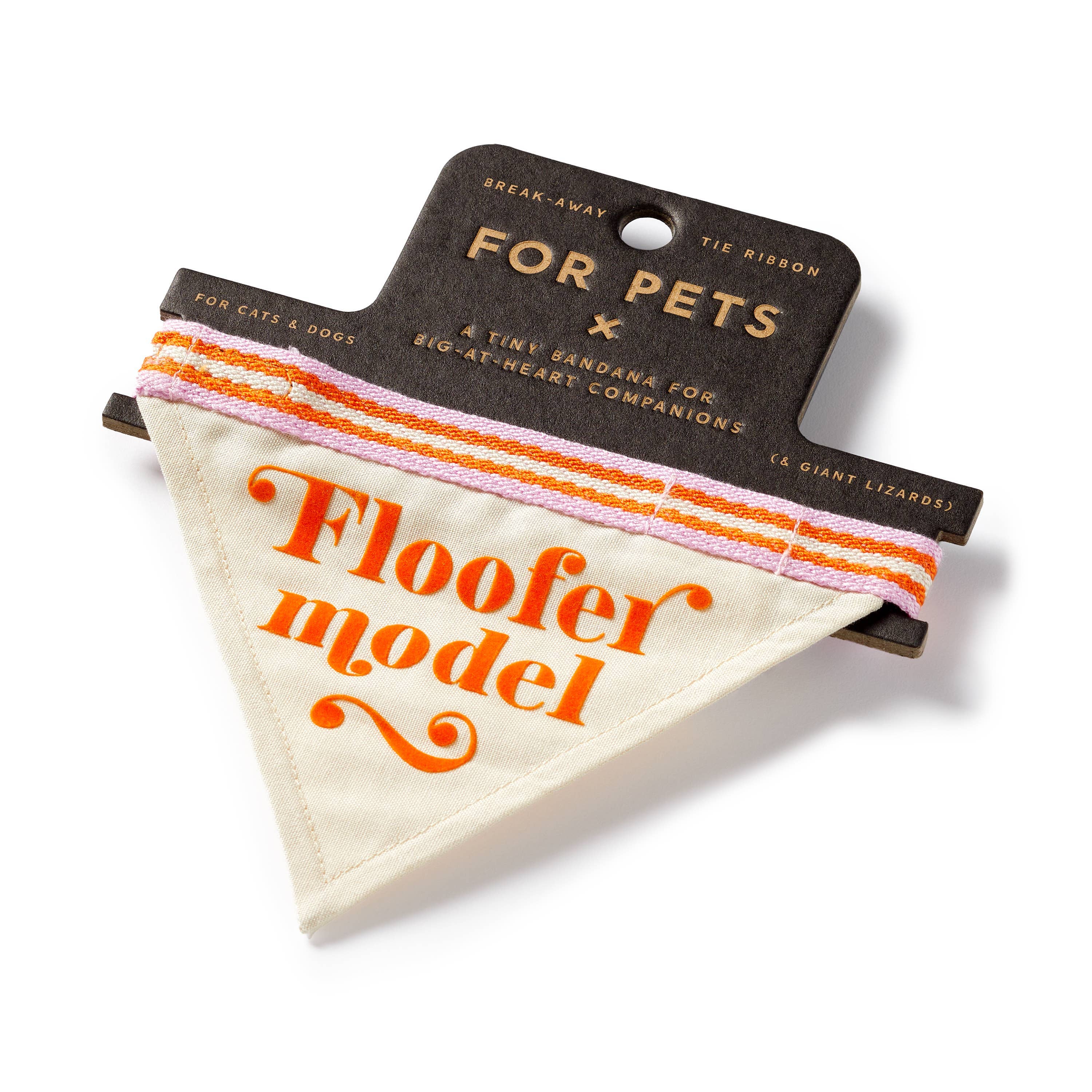 Brass Monkey Floofer Model Small Pet Bandana