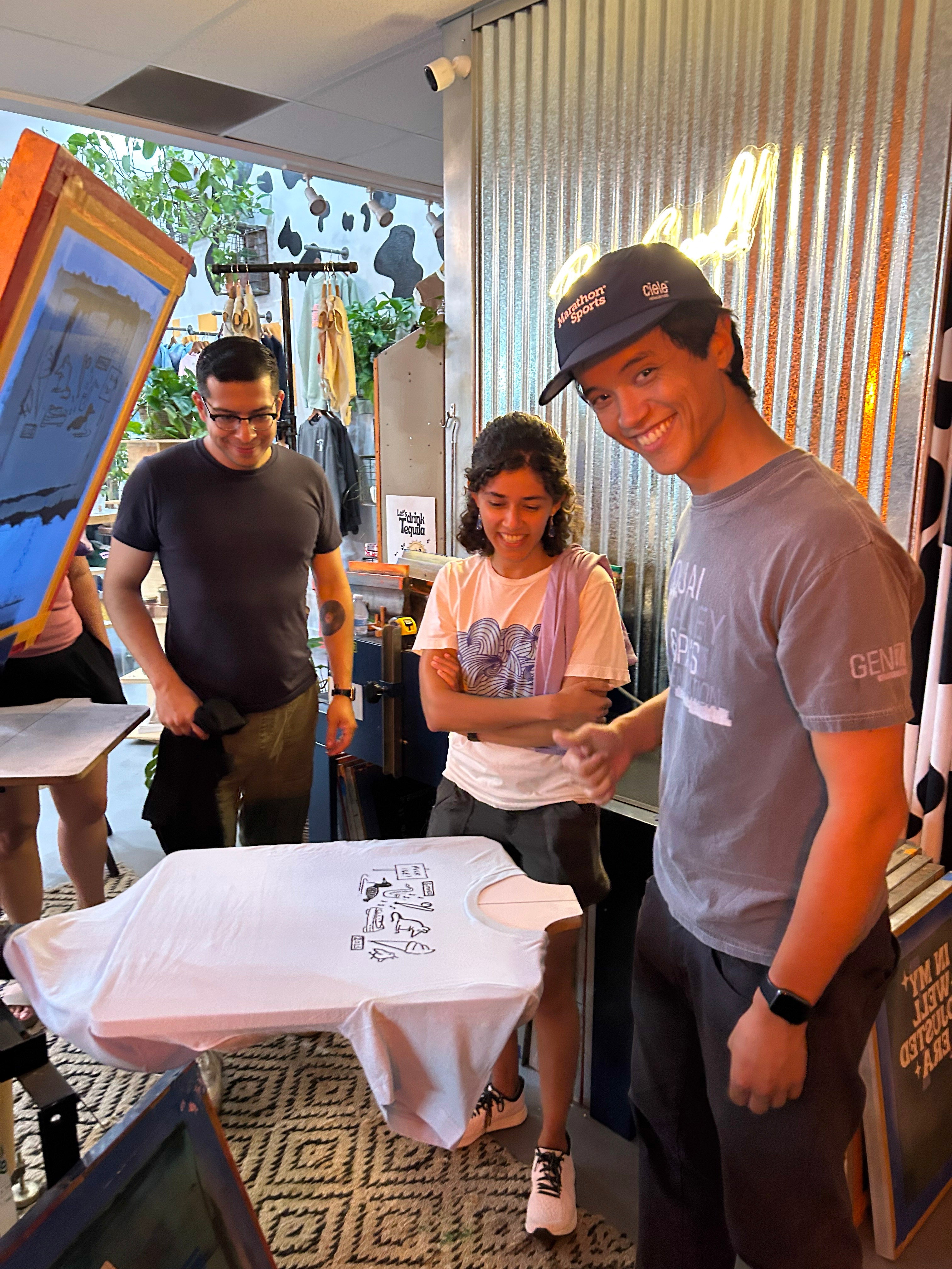 Screen Printing Workshop SATURDAY June 13th @ 4:00 PM