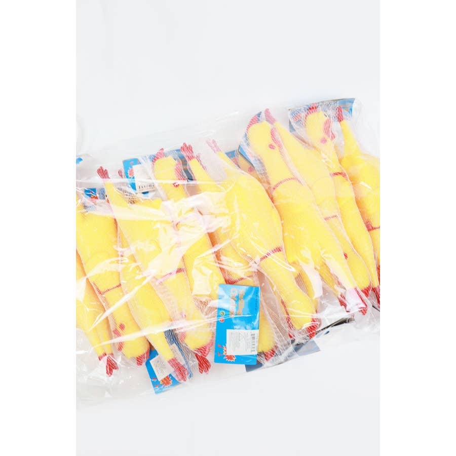 Rubber Chicken Shrilling Toy
