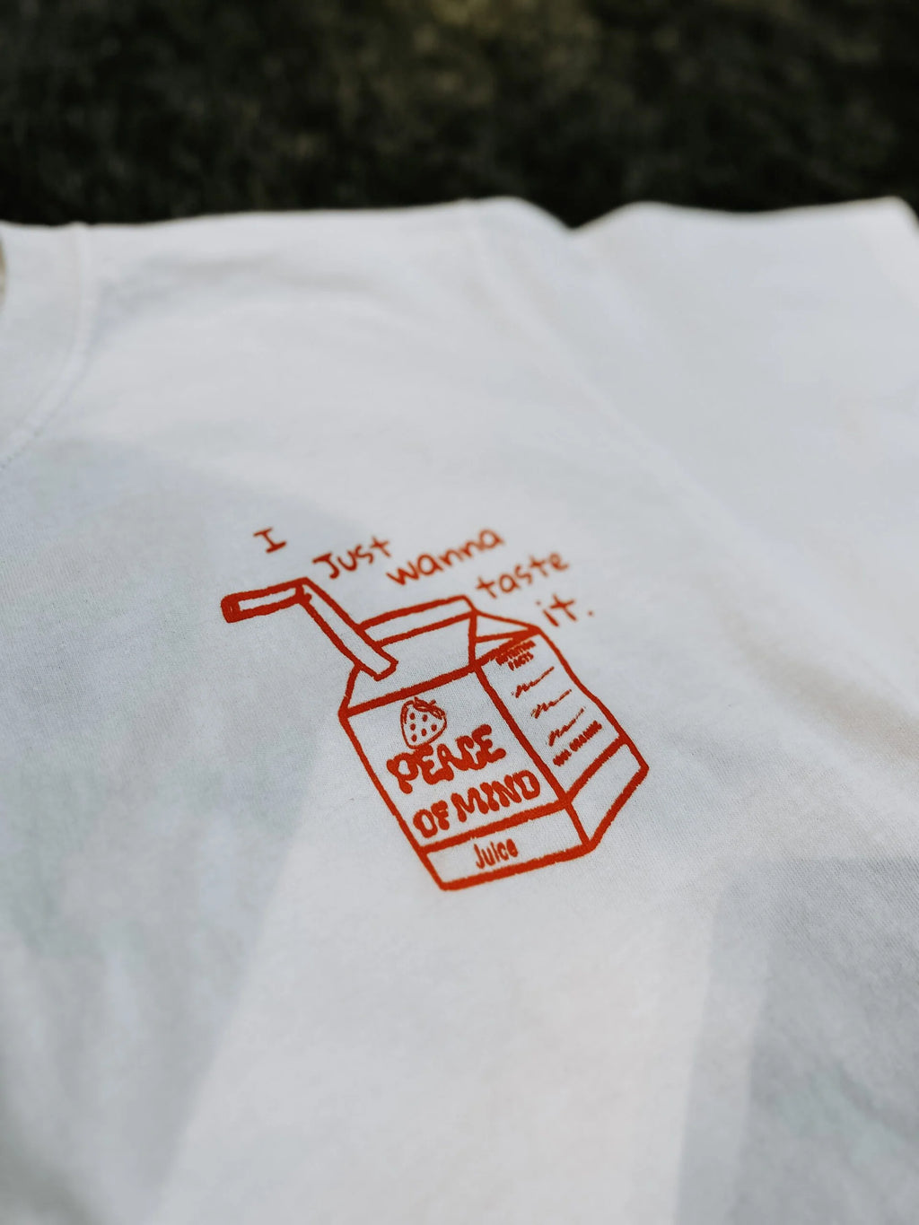 PIECE OF MIND juice – T-shirt