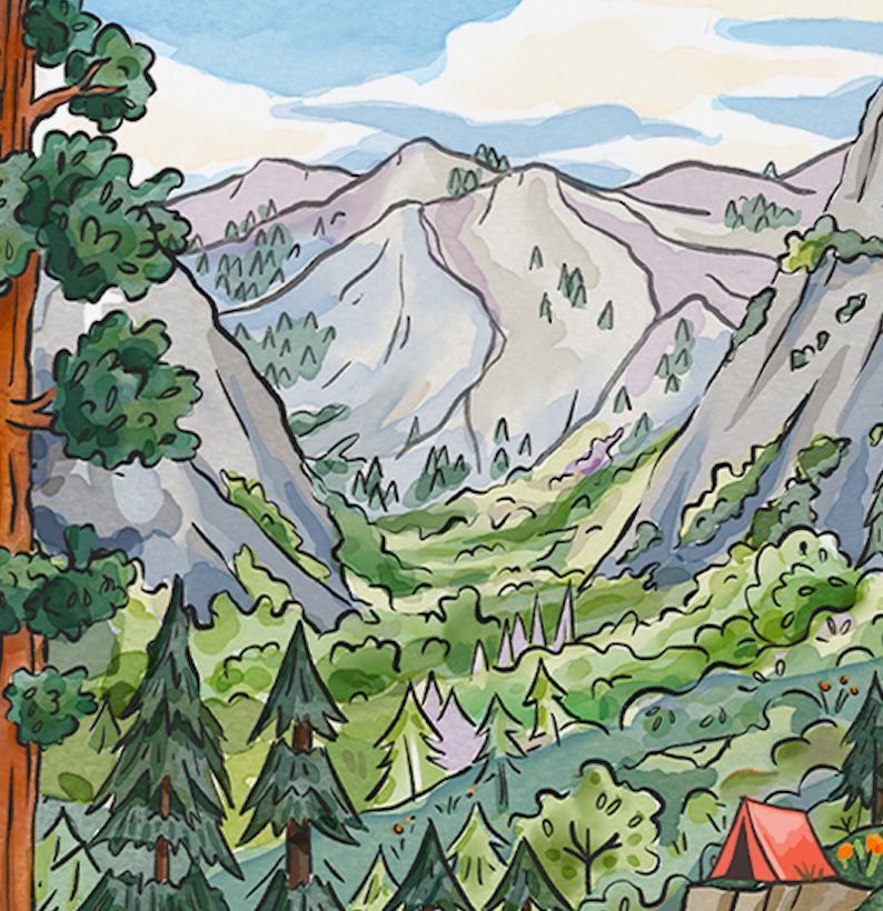 Wilderness Adventure | Birthday Card