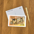 Postcard LA-138 Greetings from Los Angeles, California