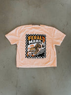 Feral Mama - Hand printed T-shirt