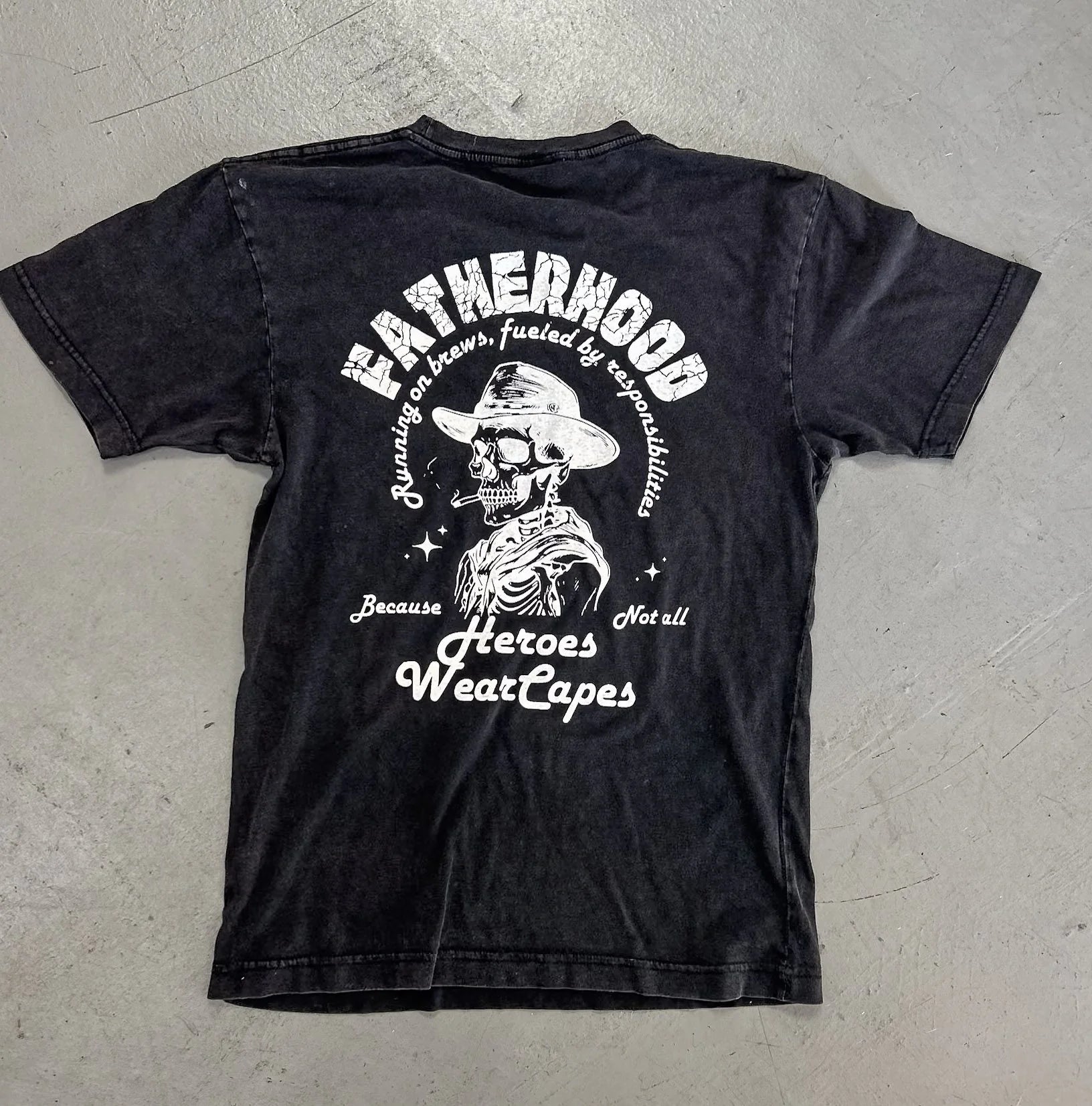 FATHERHOOD! – Black T-shirt
