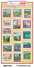 California Sticker Sheets
