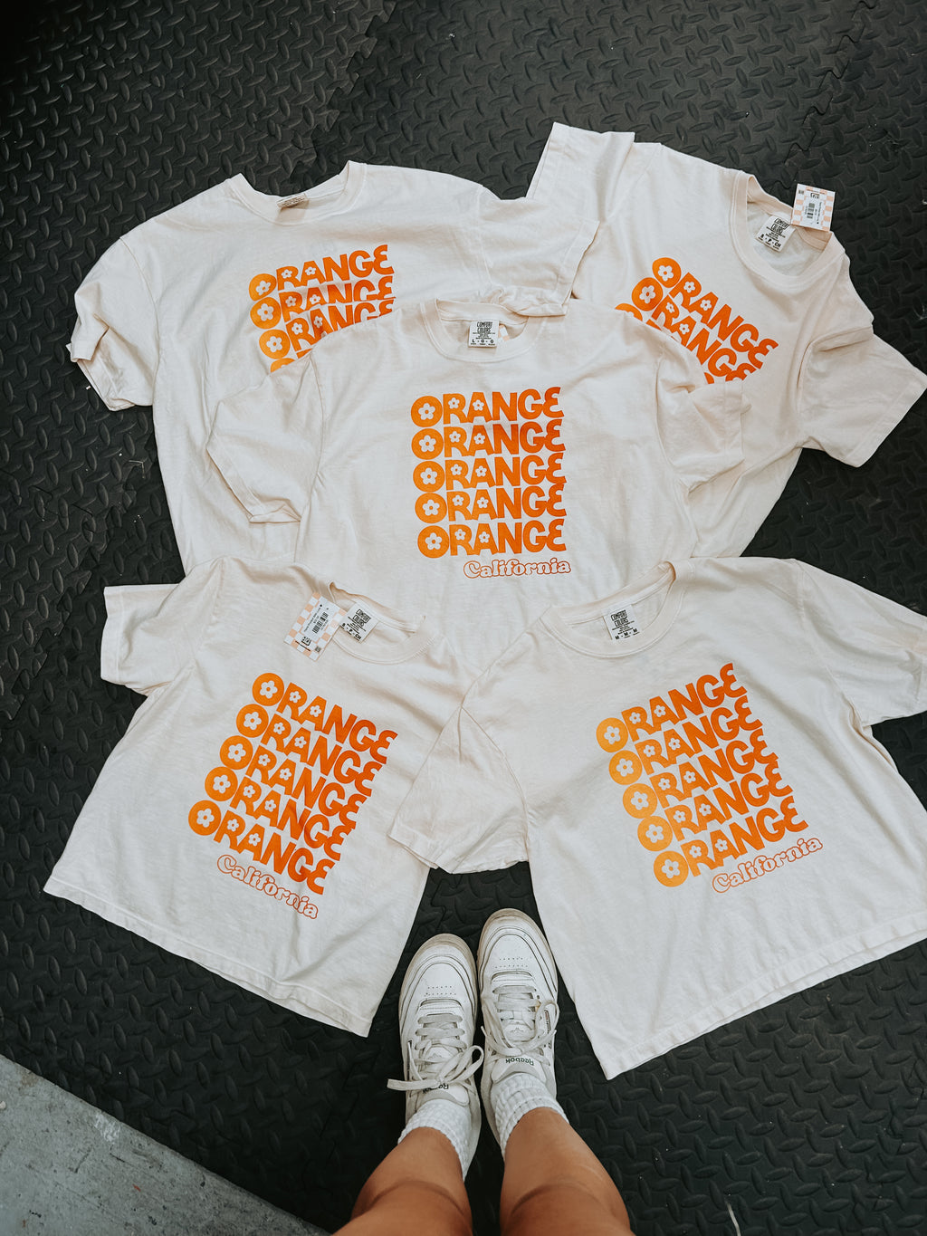 Orange Groovy - Boxy Tee