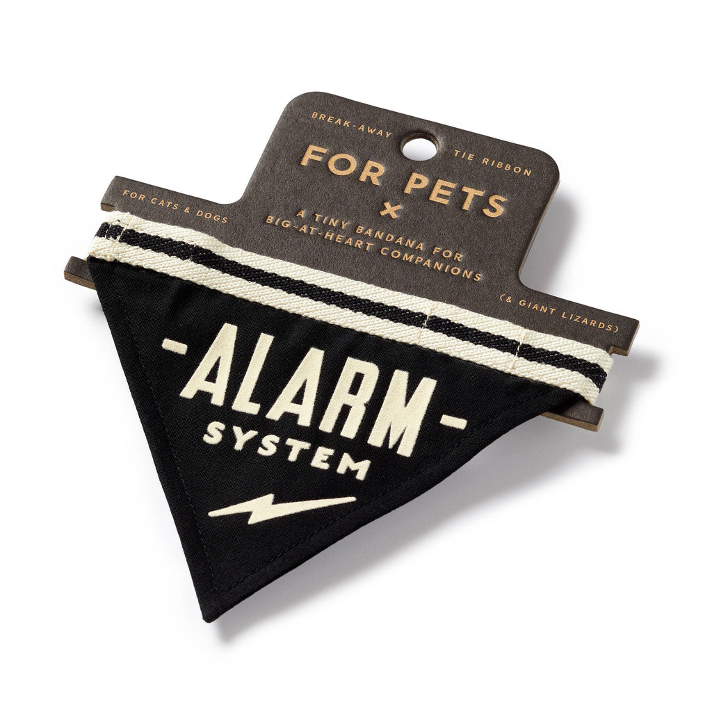 Brass Monkey Alarm System Small Pet Bandana