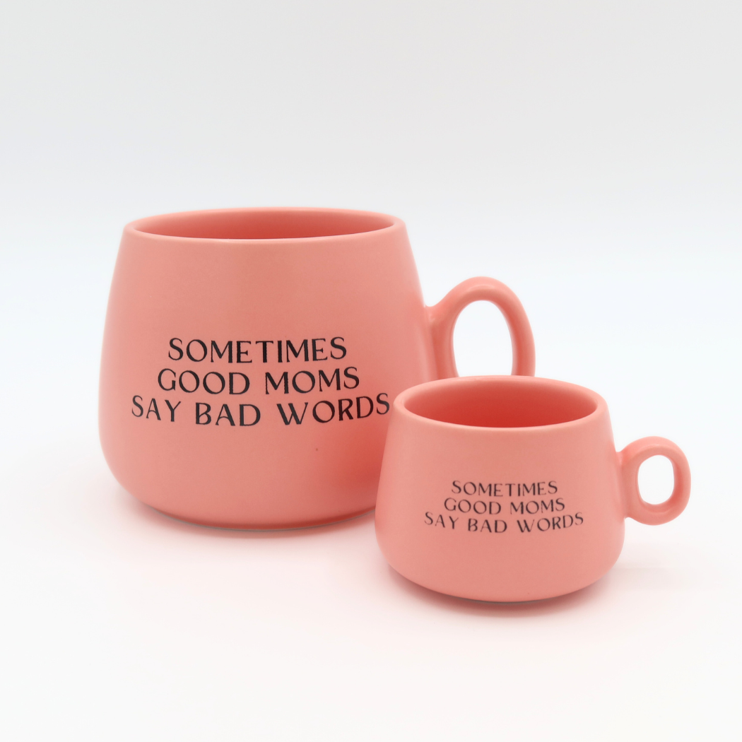 Cappuccino Mug Shot Glass Sometimes Good Moms