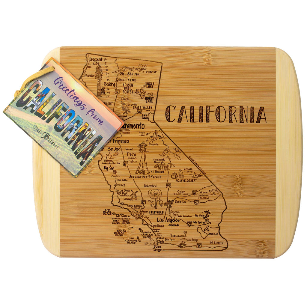 A Slice of Life California Cutting & Charcuterie Board