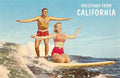 Postcard CA-1465 Greetings from California