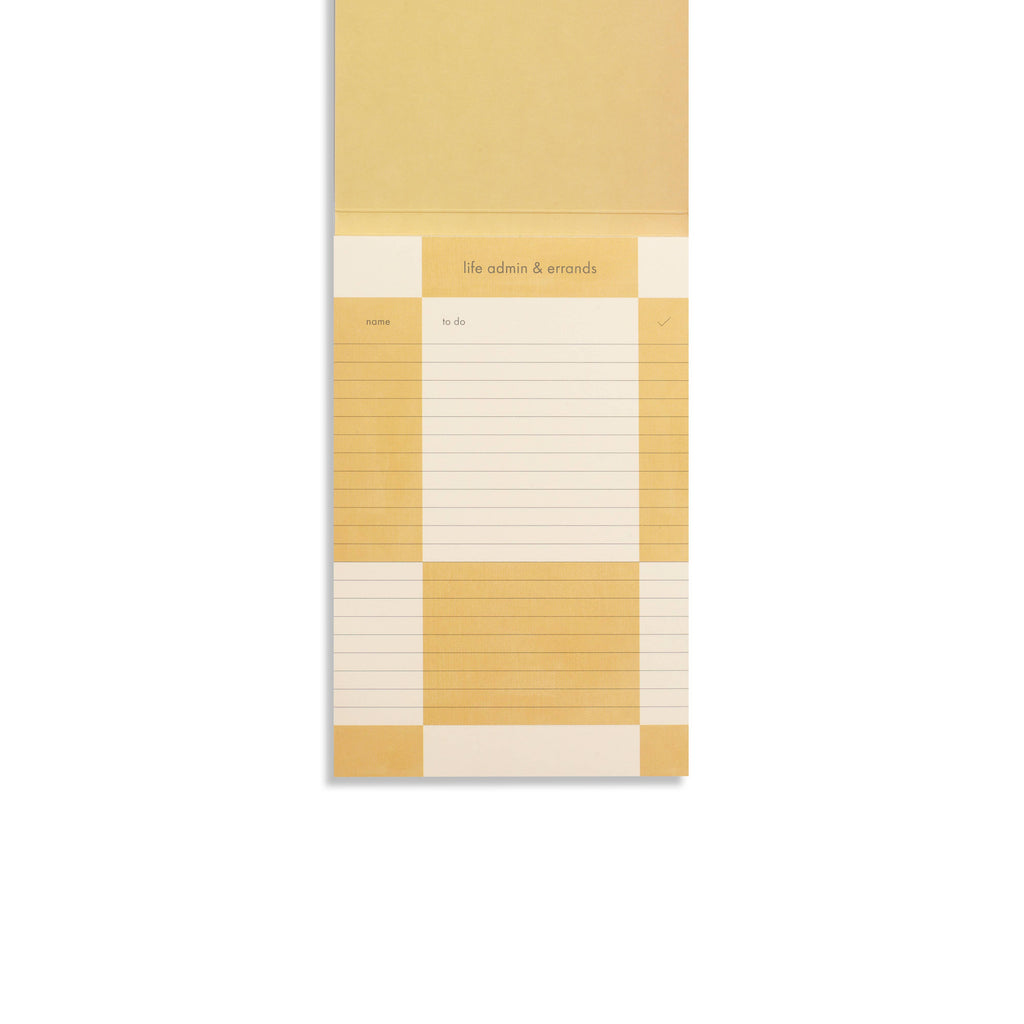 Weekly Productivity List Pad