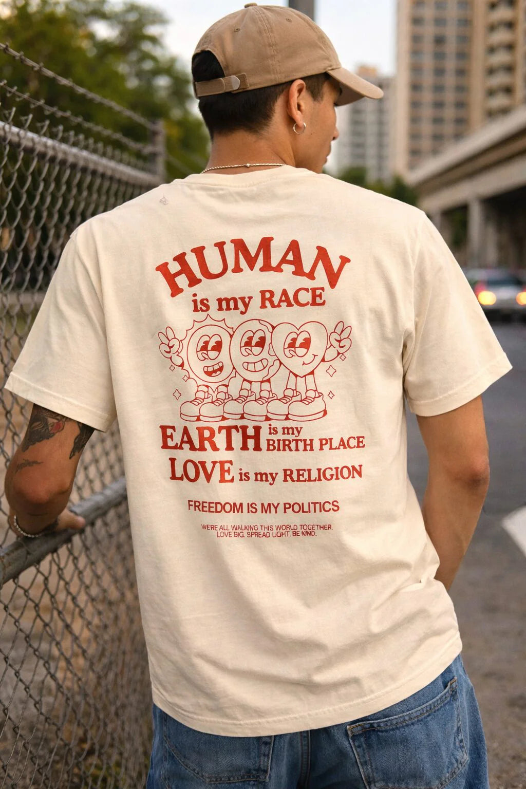 Human is My Race. T-shirt