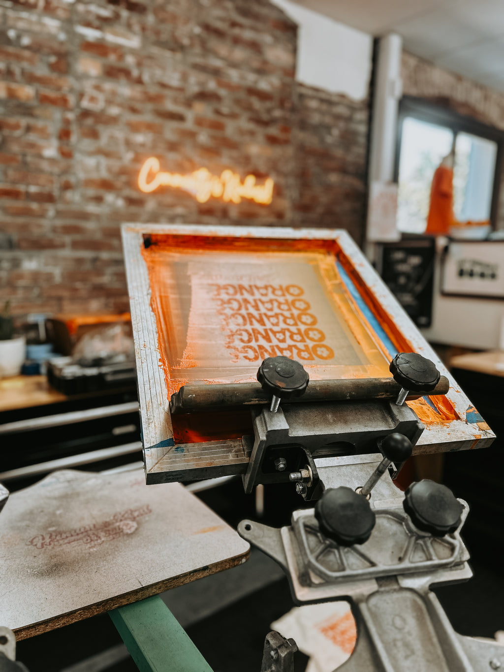 Orange Groovy - Boxy Tee