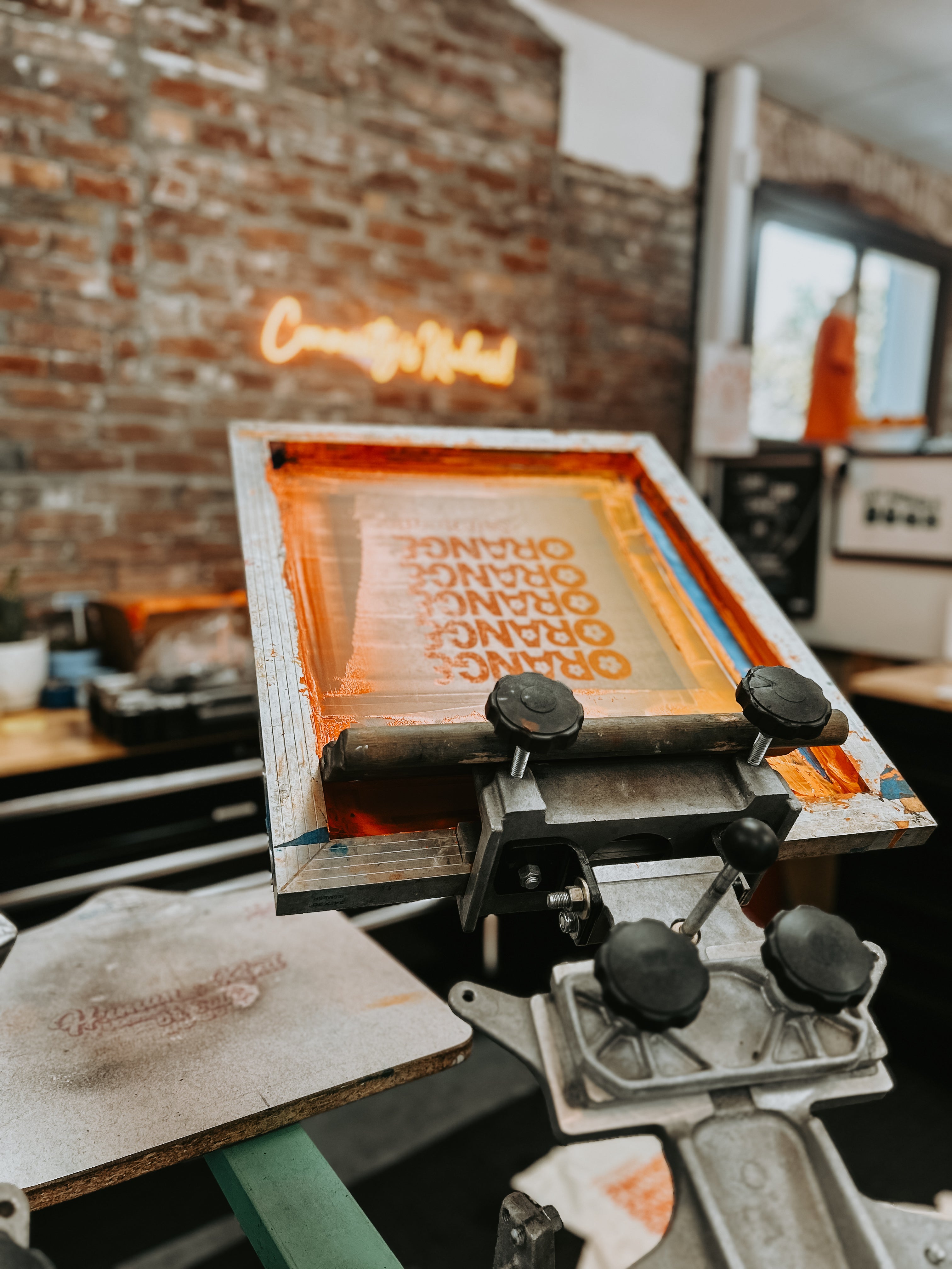 Orange Groovy - Boxy Tee