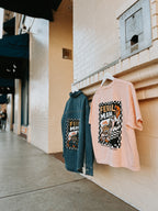 Feral Mama - Hand Printed Denim SHACKET!