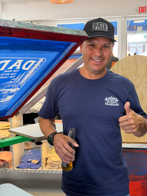 DAD-The Man. The Myth. The Legend. Screen Printed T-shirt