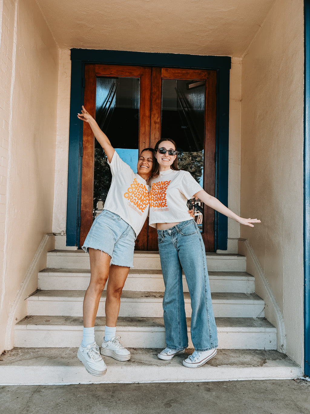 Orange Groovy - Boxy Tee