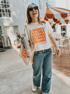 Orange Groovy - Boxy Tee