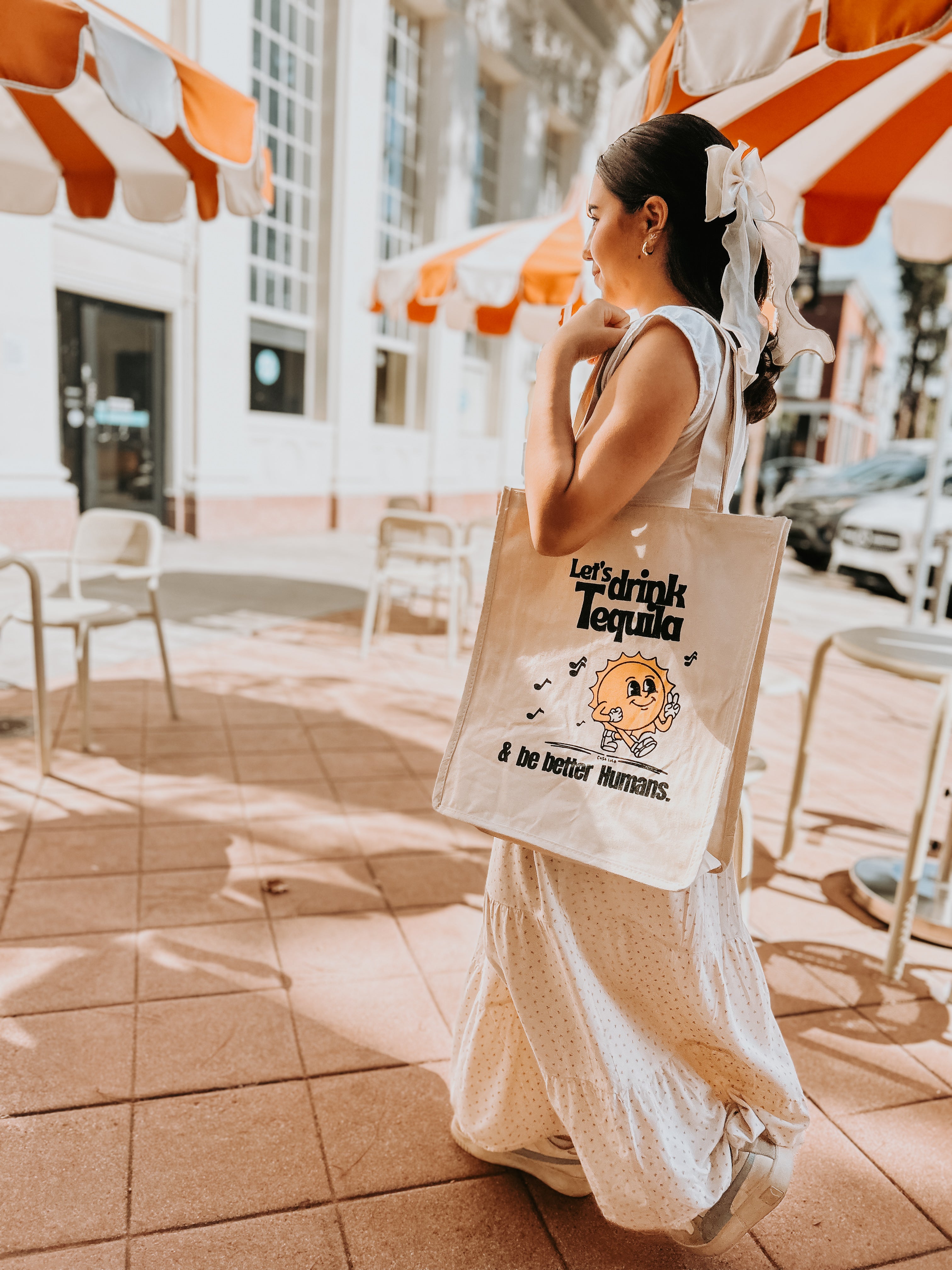 Let's Drink Tequila and Be Better Humans Tote