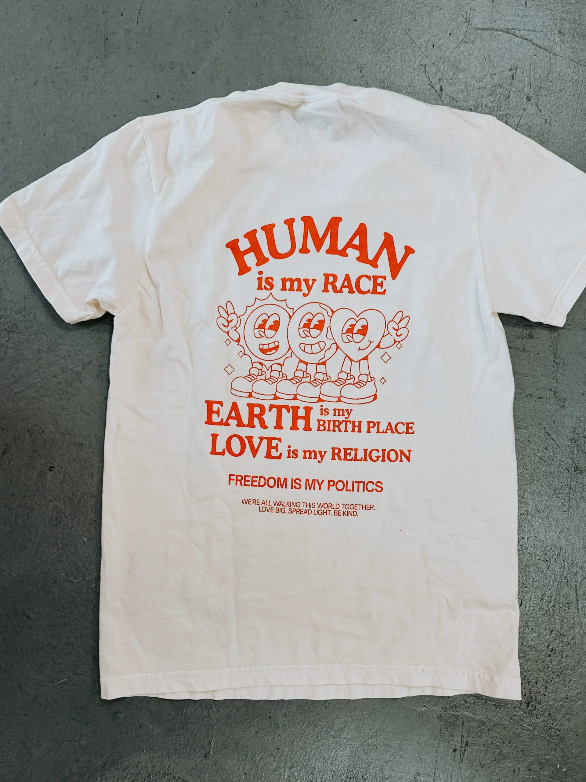 Human is My Race. T-shirt