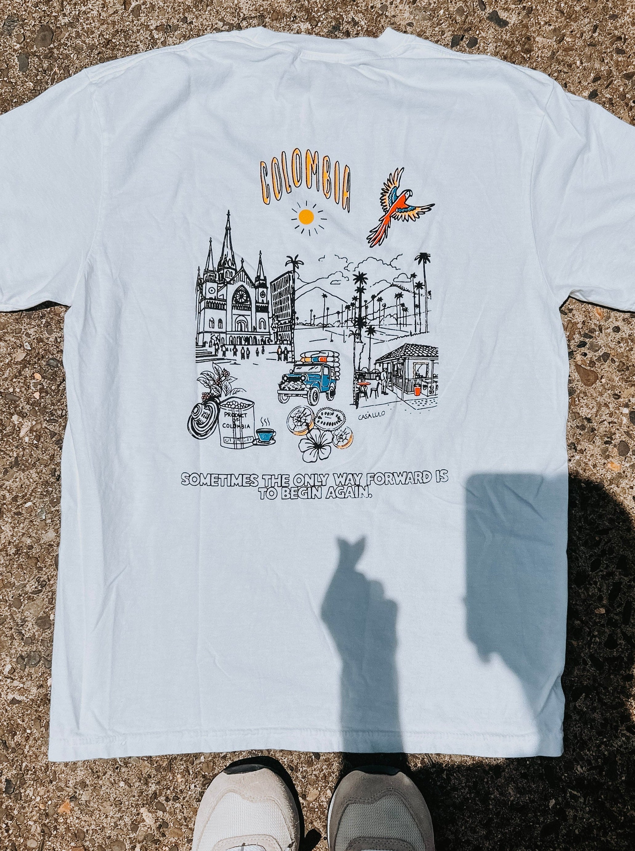 COLOMBIA - FUDRAISING t-shirt