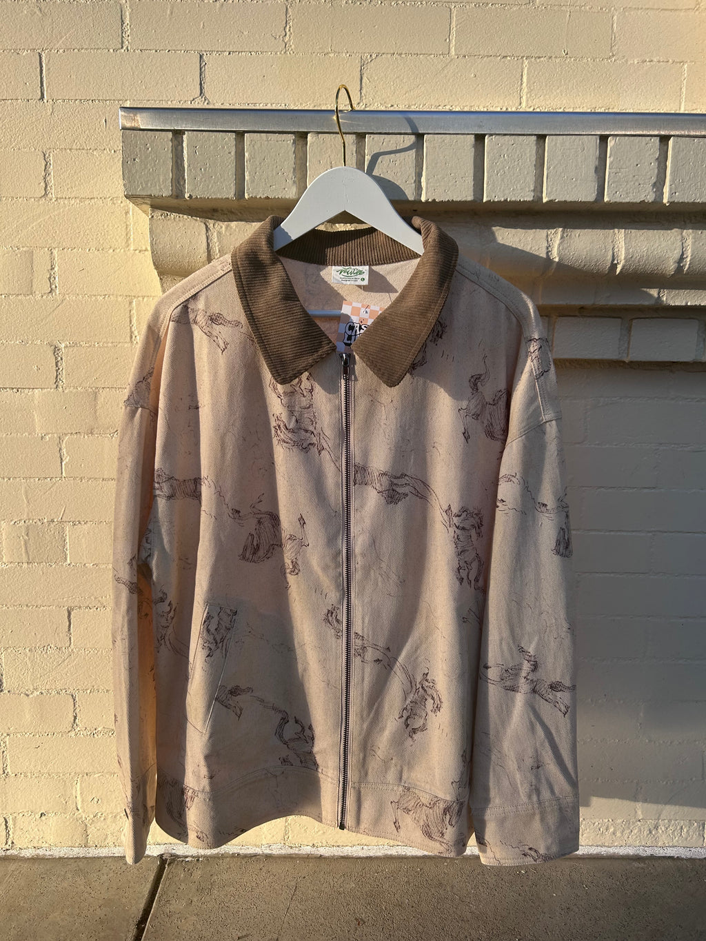 RELAX - Nothing is Under Control -  Horse Print Jacket