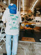 Keep going. Keep growing!  – Hand printed t-shirt