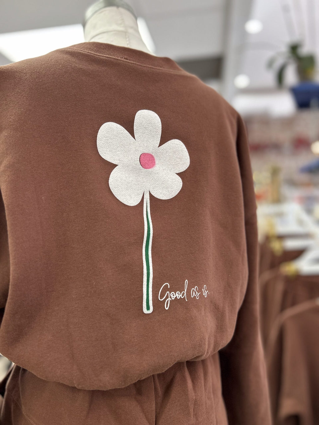 Good as is. – Cozy Brown sweat set