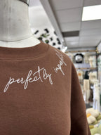 Good as is. – Cozy Brown sweat set