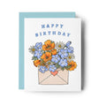 California Wildflower Envelope | Birthday Card
