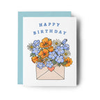 California Wildflower Envelope | Birthday Card
