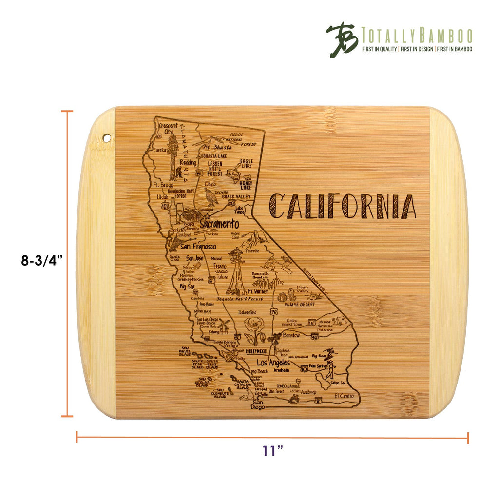 A Slice of Life California Cutting & Charcuterie Board