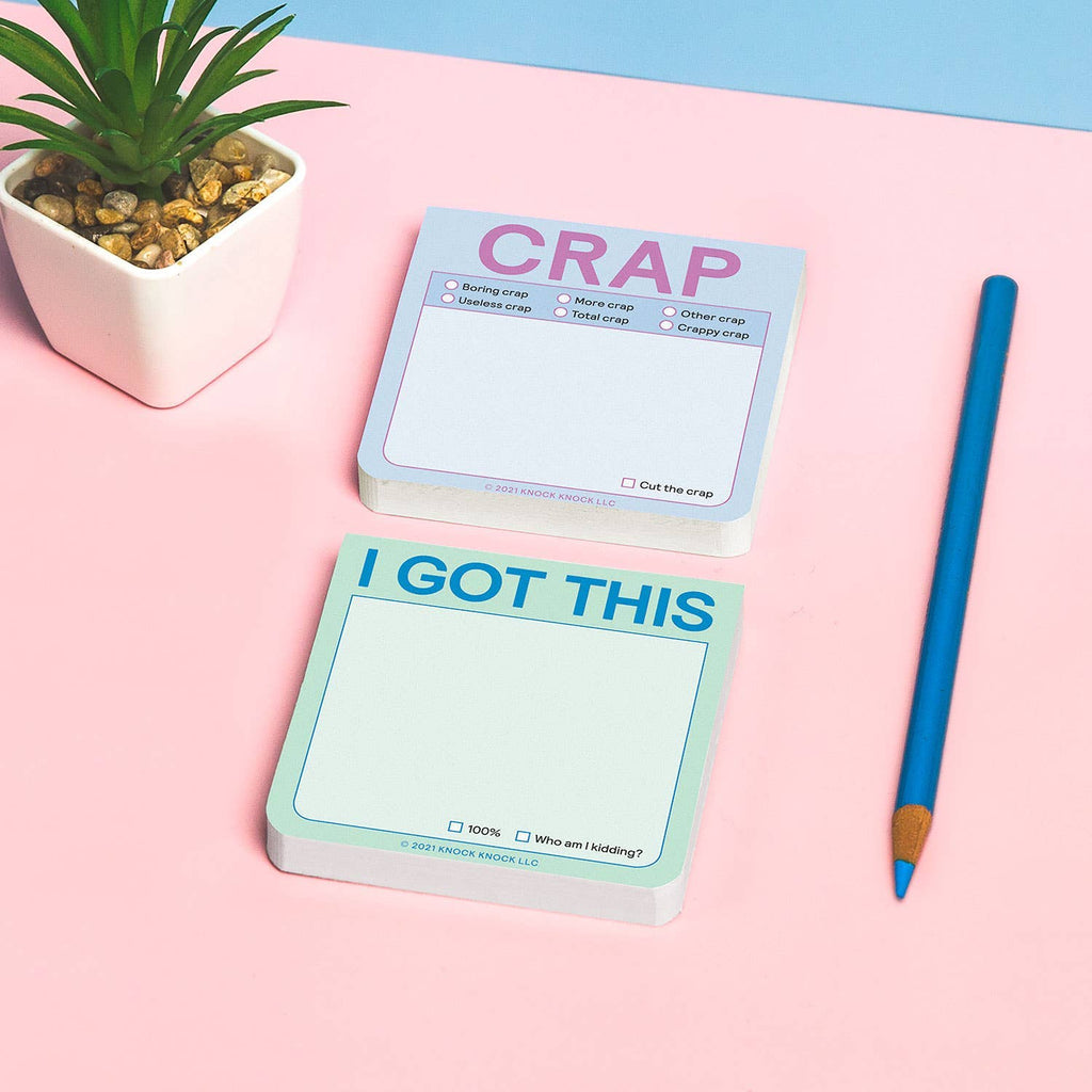 I Got This Sticky Note