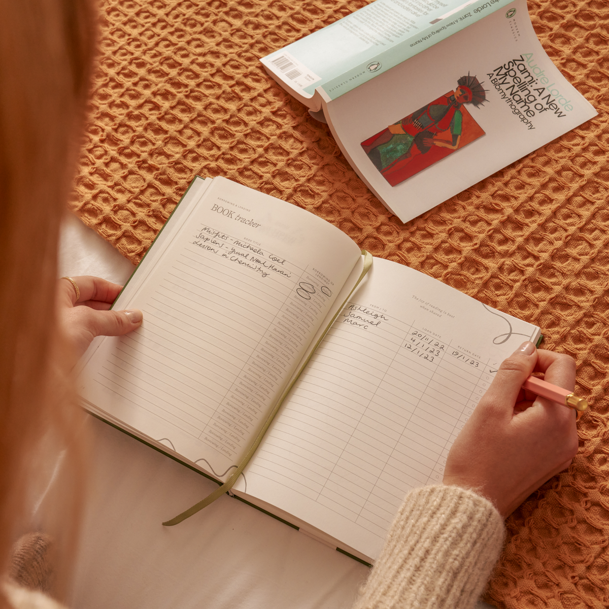 Reading Hardcover Journal