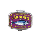 Funny Sardine Pill Box Vintage Style Compact Organizer