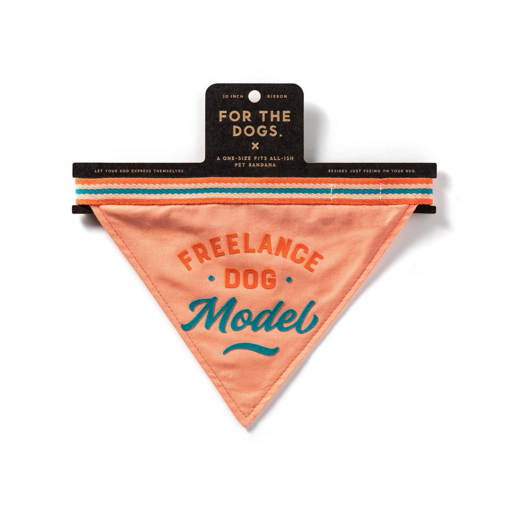 Brass Monkey Freelance Dog Model Dog Bandana