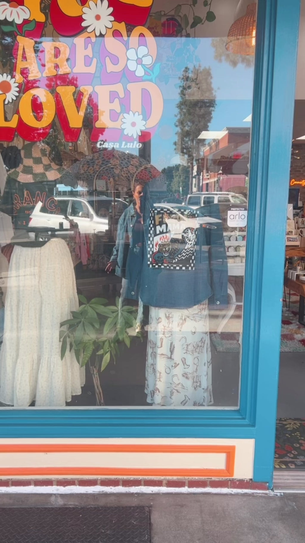 Feral Mama - Hand Printed Denim SHACKET!