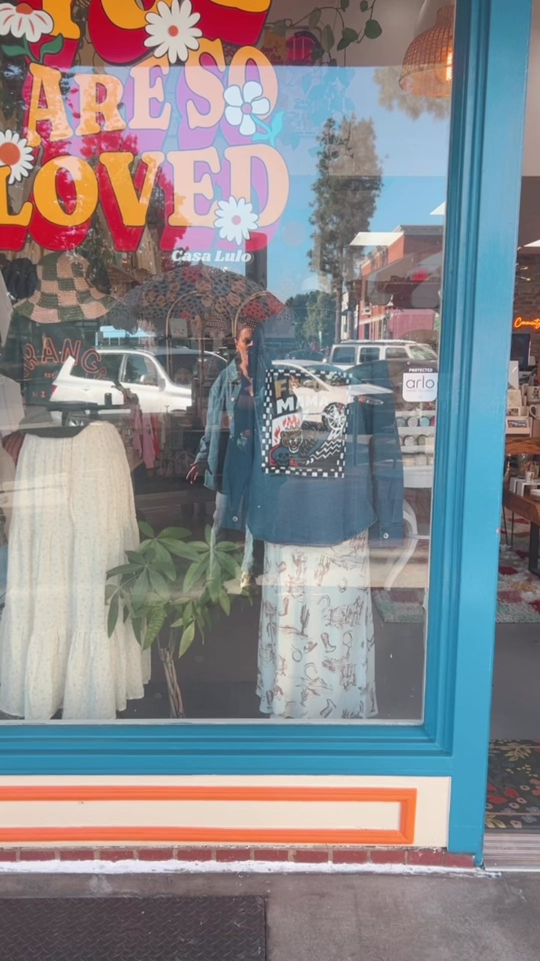 Feral Mama - Hand Printed Denim SHACKET!